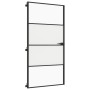 Innentür, dünn, schwarz, Glas und Aluminium, 102,5x201,5 cm. von , Türen für zu Hause - Ref: Foro24-155122, Preis: 182,90 €, ...