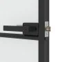 Innentür, dünn, schwarz, Glas und Aluminium, 102,5x201,5 cm. von , Türen für zu Hause - Ref: Foro24-155122, Preis: 180,36 €, ...