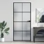 Innentür, dünn, schwarz, Glas und Aluminium, 93x201,5 cm. von , Türen für zu Hause - Ref: Foro24-155129, Preis: 208,68 €, Rab...