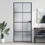 Innentür, dünn, schwarz, Glas und Aluminium, 93x201,5 cm. von , Türen für zu Hause - Ref: Foro24-155129, Preis: 212,08 €, Rab...