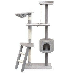 Katzenkratzbaum mit Sisalkratzbaum 150 cm grau von vidaXL, Katzenmöbel - Ref: Foro24-170485, Preis: 58,04 €, Rabatt: %