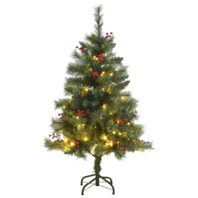 Árbol de Navidad artificial con bisagras 150 LED 150 cm