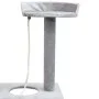 Rascador para gatos con poste rascador de sisal 150 cm gris de vidaXL, Mobiliario para gatos - Ref: Foro24-170485, Precio: 59...