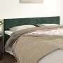 Kopfteile 2 Einheiten aus dunkelgrünem Samt 100x5x78/88 cm von , Kopf- und Fußteile - Ref: Foro24-346197, Preis: 63,55 €, Rab...