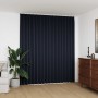 Cortina opaca con ganchos gris antracita 290x245 cm