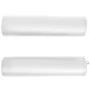 Folding massage table 4 cm thick 2 cushions white by vidaXL, massage tables - Ref: Foro24-110158, Price: 218,09 €, Discount: %