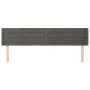 Kopfteil aus dunkelgrauem Samt, 203 x 16 x 78/88 cm von , Kopf- und Fußteile - Ref: Foro24-3118975, Preis: 57,87 €, Rabatt: %