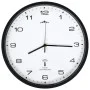 Radio-controlled quartz wall clock in white and black, 31 cm. by vidaXL, Wall clocks - Ref: Foro24-50617, Price: 33,09 €, Dis...