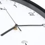 Radio-controlled quartz wall clock in white and black, 31 cm. by vidaXL, Wall clocks - Ref: Foro24-50617, Price: 33,09 €, Dis...