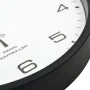 Radio-controlled quartz wall clock in white and black, 31 cm. by vidaXL, Wall clocks - Ref: Foro24-50617, Price: 33,09 €, Dis...