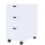White drawer cabinet 33x45x60 cm by vidaXL, Lockers and storage cabinets - Ref: Foro24-245727, Price: 104,94 €, Discount: %