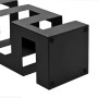 Schirmständer im Tetris-Design aus schwarzem Stahl von vidaXL, Schirmständer - Ref: Foro24-246794, Preis: 34,50 €, Rabatt: %