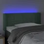 Dark green velvet LED headboard 93x16x78/88 cm by , Headboards and footboards - Ref: Foro24-3123275, Price: 56,19 €, Discount: %