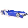 Bed in the shape of a racing car for children blue 90x200 cm by vidaXL, Cribs and beds for children - Ref: Foro24-244465, Pri...