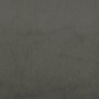 Dark gray velvet bed frame with headboard 100x200 cm by , Beds and slatted bases - Ref: Foro24-3125801, Price: 120,09 €, Disc...