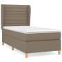 Boxspringbett mit taupegrauer Stoffmatratze 90x200 cm von , Betten und Lattenroste - Ref: Foro24-3128577, Preis: 389,22 €, Ra...