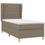 Boxspringbett mit taupegrauer Stoffmatratze 90x200 cm von , Betten und Lattenroste - Ref: Foro24-3128577, Preis: 389,22 €, Ra...