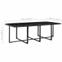 13-teiliges Garten-Essset und schwarze Kissen aus synthetischem Rattan von vidaXL, Gartensets - Ref: Foro24-42524, Preis: 1,0...