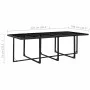 13-teiliges Garten-Essset und schwarze Kissen aus synthetischem Rattan von vidaXL, Gartensets - Ref: Foro24-42524, Preis: 1,0...