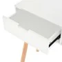 Solid white pine wood console table 80x30x72 cm by vidaXL, Side tables - Ref: Foro24-244737, Price: 85,64 €, Discount: %
