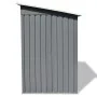 Caseta de jardín de metal gris de vidaXL, Cobertizos - Ref: Foro24-42982, Precio: 196,78 €, Descuento: %