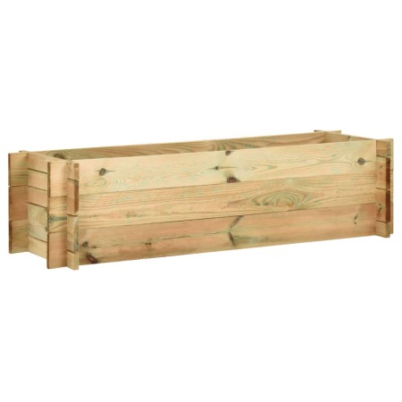 Gemüsekübel aus imprägniertem Kiefernholz, 120 cm von vidaXL, Töpfe und Pflanzgefäße - Ref: Foro24-43349, Preis: 54,32 €, Rab...