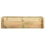 Vegetable planter impregnated pine wood 120 cm by vidaXL, Pots and planters - Ref: Foro24-43349, Price: 51,26 €, Discount: %