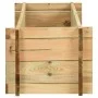 Vegetable planter impregnated pine wood 120 cm by vidaXL, Pots and planters - Ref: Foro24-43349, Price: 51,26 €, Discount: %