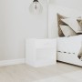Mesitas de noche con cajón 2 unidades blancas de vidaXL, Mesitas de noche - Ref: Foro24-242547, Precio: 54,57 €, Descuento: %