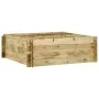 Pflanzgefäß für Gemüse, imprägniertes Kiefernholz, 120 x 120 x 40 cm von vidaXL, Töpfe und Pflanzgefäße - Ref: Foro24-43346, ...