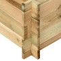 Pflanzgefäß für Gemüse, imprägniertes Kiefernholz, 120 x 120 x 40 cm von vidaXL, Töpfe und Pflanzgefäße - Ref: Foro24-43346, ...
