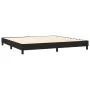 Box spring bed with mattress and LED black velvet 200x200 cm by , Beds and slatted bases - Ref: Foro24-3134485, Price: 558,11...
