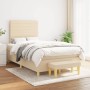 Boxspringbett mit cremefarbener Stoffmatratze 120x200 cm von , Betten und Lattenroste - Ref: Foro24-3137226, Preis: 469,30 €,...