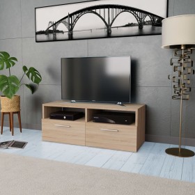 TV-Schrank aus Eichenholzwerkstoff, 95 x 35 x 36 cm von vidaXL, TV-Möbel - Ref: Foro24-244868, Preis: 74,67 €, Rabatt: %
