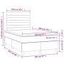 Box spring bed with dark green velvet mattress 120x200 cm by , Beds and slatted bases - Ref: Foro24-3143076, Price: 451,81 €,...
