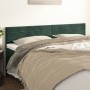 Kopfteile 2 Einheiten aus dunkelgrünem Samt 90x5x78/88 cm von , Kopf- und Fußteile - Ref: Foro24-346183, Preis: 70,66 €, Raba...
