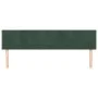 Headboards 2 units of dark green velvet 90x5x78/88 cm by , Headboards and footboards - Ref: Foro24-346183, Price: 69,32 €, Di...