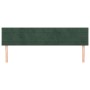 Kopfteile 2 Einheiten aus dunkelgrünem Samt 90x5x78/88 cm von , Kopf- und Fußteile - Ref: Foro24-346183, Preis: 70,66 €, Raba...