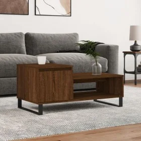 Couchtisch aus braunem Eichensperrholz 100x50x45 cm von , Couchtisch - Ref: Foro24-830843, Preis: 47,84 €, Rabatt: %