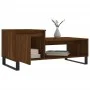 Mesa de centro madera contrachapada roble marrón 100x50x45 cm de , Mesas de centro - Ref: Foro24-830843, Precio: 47,84 €, Des...