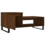 Mesa de centro madera contrachapada roble marrón 100x50x45 cm de , Mesas de centro - Ref: Foro24-830843, Precio: 47,84 €, Des...
