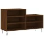 Shoe cabinet made of brown oak plywood, 102x36x60 cm by , Shoe racks and shoe organizers - Ref: Foro24-831395, Price: 54,28 €...