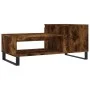 Couchtisch aus geräuchertem Eichensperrholz 100x50x45 cm von , Couchtisch - Ref: Foro24-830841, Preis: 49,54 €, Rabatt: %