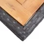 Gartentisch aus massivem Akazienholz und schwarzem Synthetikrattan von , Gartentische - Ref: Foro24-46456, Preis: 69,01 €, Ra...