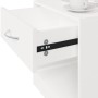 Nachttische mit Schublade, 2 weiße Einheiten von vidaXL, Nachttische - Ref: Foro24-242547, Preis: 54,57 €, Rabatt: %