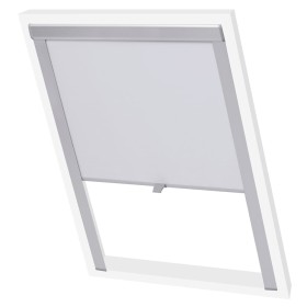 UK08 White Blackout Roller Blind by , Blinds and blinds - Ref: Foro24-133513, Price: 76,38 €, Discount: %