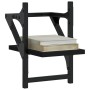 Estantes de pared con barras 2 unidades negro 20x25x30 cm de , Estantes y estanterías - Ref: Foro24-836228, Precio: 14,65 €, ...