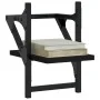 Estantes de pared con barras 2 unidades negro 20x25x30 cm de , Estantes y estanterías - Ref: Foro24-836228, Precio: 14,51 €, ...