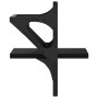 Estantes de pared con barras 2 unidades negro 20x25x30 cm de , Estantes y estanterías - Ref: Foro24-836228, Precio: 14,65 €, ...
