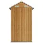 Gartenhaus aus verzinktem Stahl hellbraun 192x152,5x237cm von , Schuppen - Ref: Foro24-364533, Preis: 271,27 €, Rabatt: %